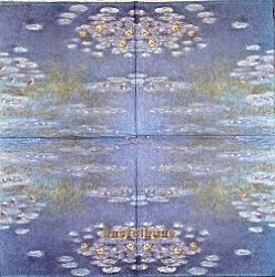 IHR Waterlilies blue